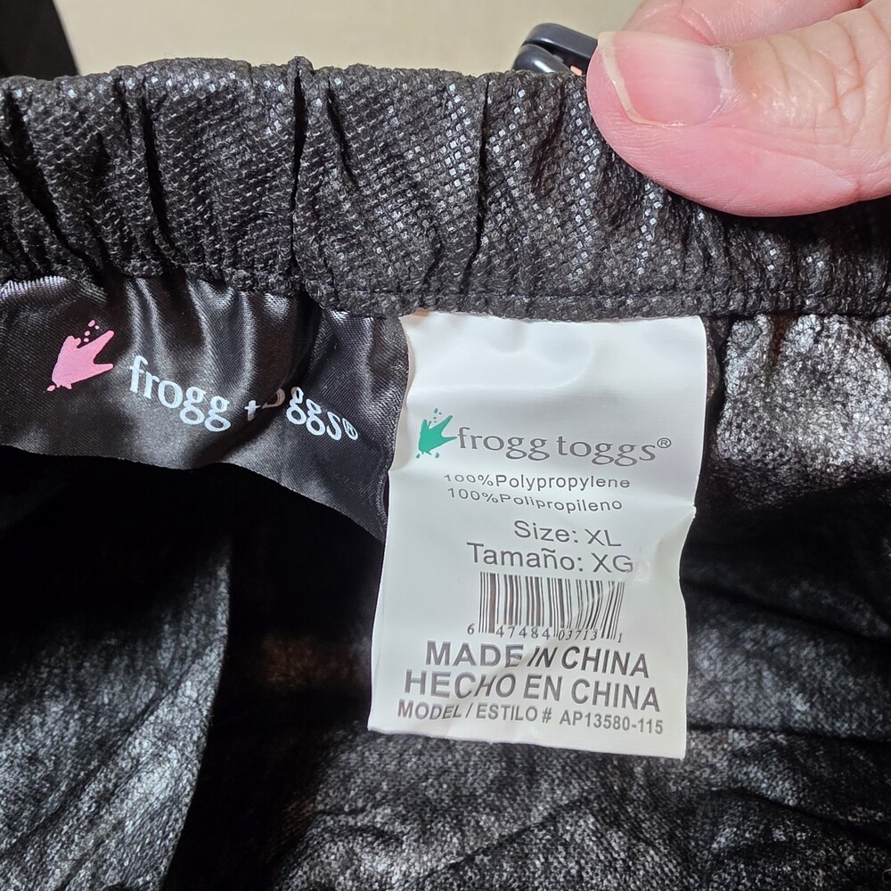 Frogg Toggs Breathable Rain Suit Women's XL Cherry/ Black Classic All-Purpose - Picture 12 of 16